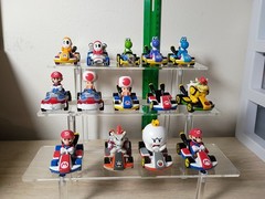 14-PK DRY BOWSER KING BOO Super Mario Kart Hot Wheels Yoshi Shy Guy Toad RARE