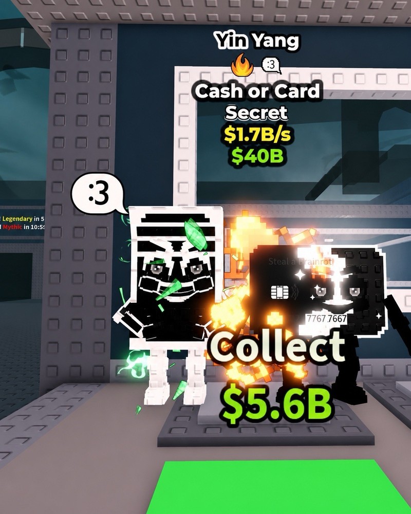 1.7b/s Yin Yang Cash Or Card – Steal A Brainrot