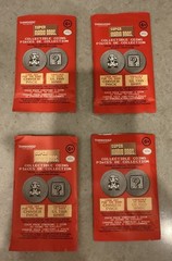 Think Geek Super Mario Bros Coins, Lot of 4, Peach Hammer Bro Toad Mario