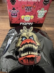 Five Nights at Freddy’s FIGPIN Series 3 Rare NIGHTMARE CHICA FNAF Locked #Y973