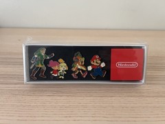 Nintendo Store Japan Exclusive 4-Pin Set Mario, Splatoon, Link, Animal Crossing