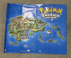 2005 Pokemon Emerald Version Game Boy Advance Prima Games 24×29 Picture Poster
