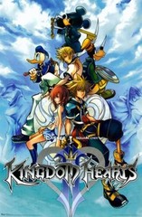 2002 DISNEY KINGDOM HEARTS POSTER 22X34 NEW TRENDS 6144 Dead Stock NOS