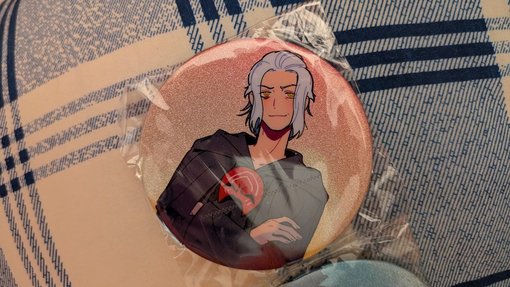 Unofficial FFXIV Final Fantasy XIV 14 Endwalker Hades 3″ Holo Button Badge