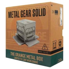 Metal Gear Solid 2 Replica Cardboard Box Official Konami Figure Statue Snake