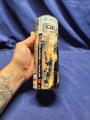 Gears of War 3 (Xbox 360, 2011) Artwork Sublimation 20oz Tumbler