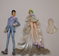 Rebecca Rossellini Creator X Series Figure Wedding Ver III Lupin the Third Set