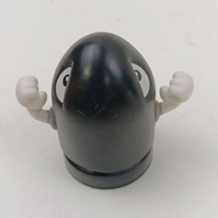 JAKKS Pacific Super Mario Bros Bullet Bill Black Character Figure Toy Mini