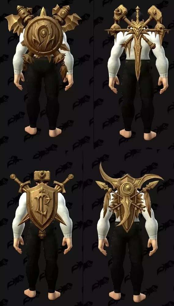 [Global] Arsenal: Golden Crests of the Kingdom – World of Warcraft 30th transmog
