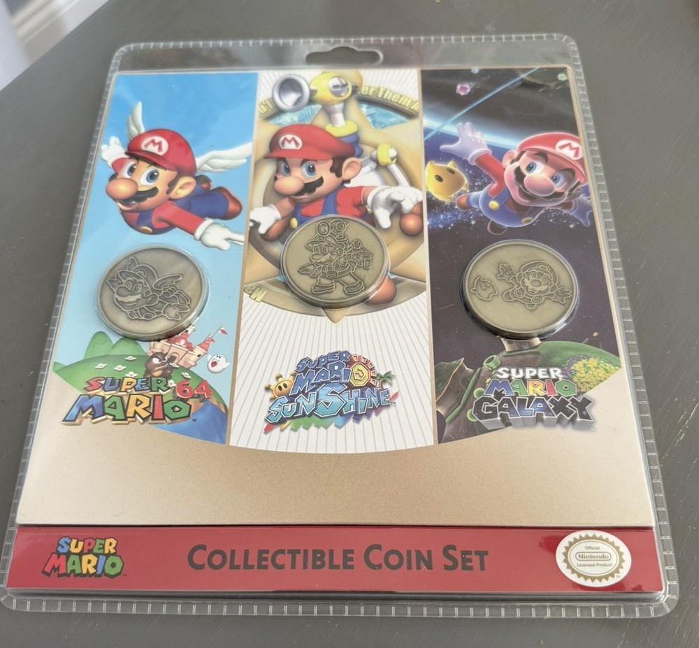 Super Mario 3D All Stars Collectible Coin Set – Official Nintendo