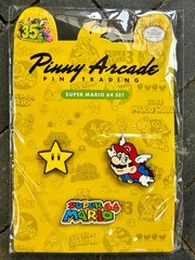 Pinny Arcade Super Mario 64 Pin Set Nintendo 35th Anniversary Sealed