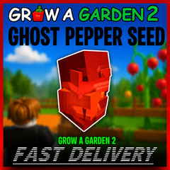 🪴Grow a Garden 2 | 🌶️ Ghost Pepper Seed 🌶️ | CHEAPEST | Quick Delivery! 📦