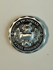 FALLOUT 4-BROTHERHOOD OF STEEL Military Rare Challenge Coin-Novelty Coin & Patch