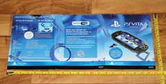 PlayStation Vita PS Vita Press Kit Sheet Ad Advertising Sheet Poster Collectible