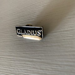 GLADIUS RARE Collectible Official E3 Pin Badge Promo 2003 LucasArts PS2 Xbox GC