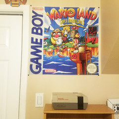 Wario Land: Super Mario Land 3 • 2×2 foot tapestry banner wall flag GameBoy