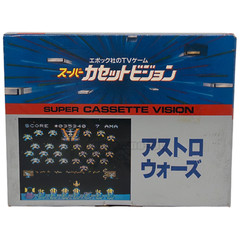 EPOCH SUPER CASSETTE VISION Astro wars TV GAME NEW