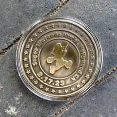 Nintendo Super Mario Bros. Movie & Super Nintendo World Hollywood CA Coins 2023