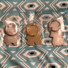 Mickey Donald Goofy Metal Ichiban Kuji Keychain Kingdom Hearts 3 Official Japan