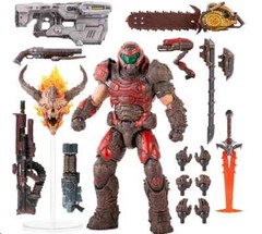 Doom Eternal Slayer Figure 1/6 Scale Crimson Variant Articulated Doomguy NYCC