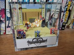 Kingdom Hearts Sora Hades Handmade Diorama -Gameboy / Retro Gaming Cube – Fanart