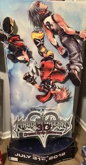 Kingdom Hearts Dream Drop Distance 3DS Store Display Standee