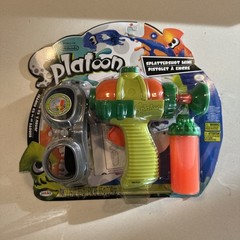 World Of Nintendo Splatoon Splattershot Blaster & Mini LOT NIB Sealed Refills