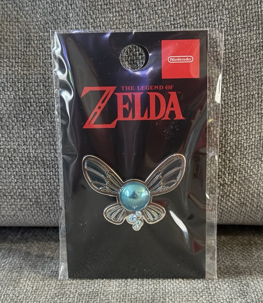 Nintendo Store NY Legend of Zelda Fairy Enamel Pin Sealed Link Kingdom Magic