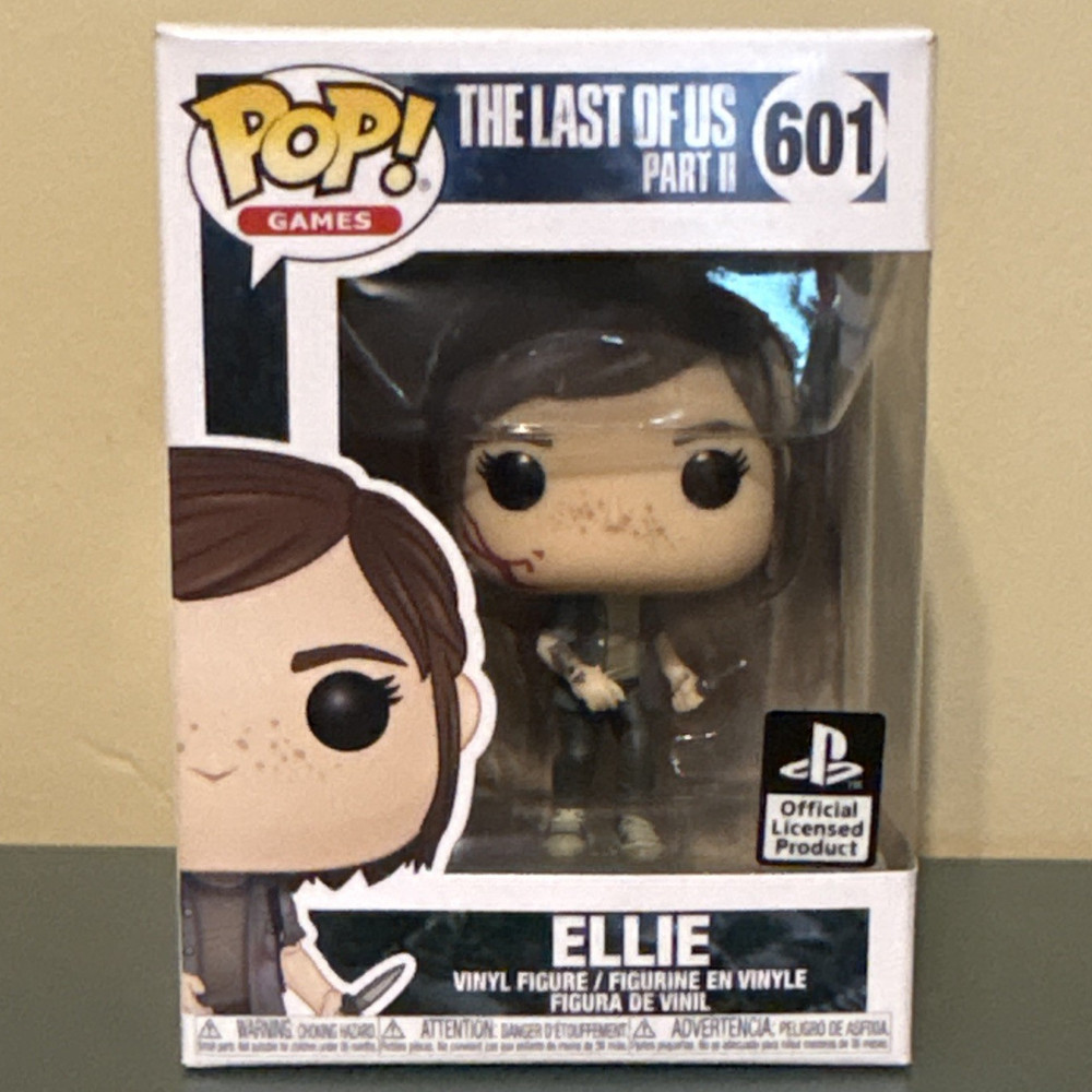 Funko Pop! Games The Last of Us Part II Ellie Vinyl Figure #601 Boxed 2020