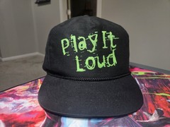 Nintendo Play It Loud Promotional Hat – MINTY- Game Boy 1990s Black Baseball Cap
