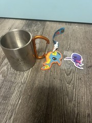 Animal Jam Miscellaneous Item Lot Cup Sticker Keychain Wildworks
