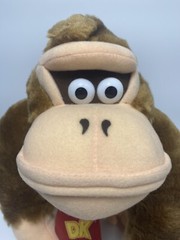 Rare Donkey Kong Plush 11″ Country Takara 1999 DK Toy Doll Japan TAG