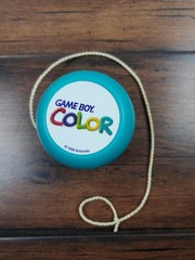 Vtg 1999 Nintendo Game Boy Color Teal Blue Video Game Promotional Toy Yo-Yo