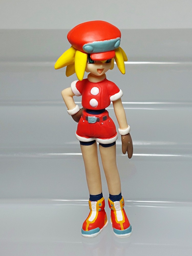 SR Capcom Real Figure Collection Rockman DASH Roll Caskett Yujin 2000 R02 3.8in