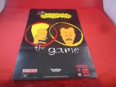 Beavis & Butt-Head The Game Super Nintendo Sega Genesis Game Gear Promo Poster