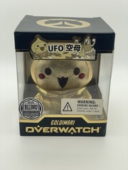 Overwatch Mini Gold Pachimari Goldimari Plush BlizzCon 2018 Exclusive New Sealed