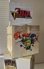 Legend of Zelda Tri Force Heroes Display Tabletop Store Standee Nintendo 3DS