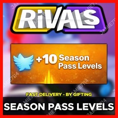RIVALS 🔥 10 SEASON PASS LEVELS‼️CHEAP & FAST SERVICE ‼️