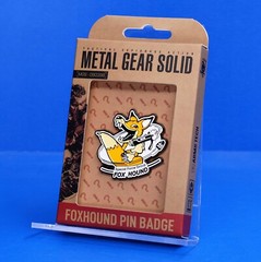 Metal Gear Solid FOXHOUND Limited Edition Enamel Pin Badge Art Figure MGS Snake