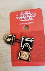 Universal Studios Epic Universe Super Nintendo Retro Bullet Bill Pin