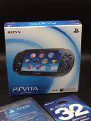 Sony PS Vita 1000 Original Box Complete w/ Inserts, Manuals & Paperwork