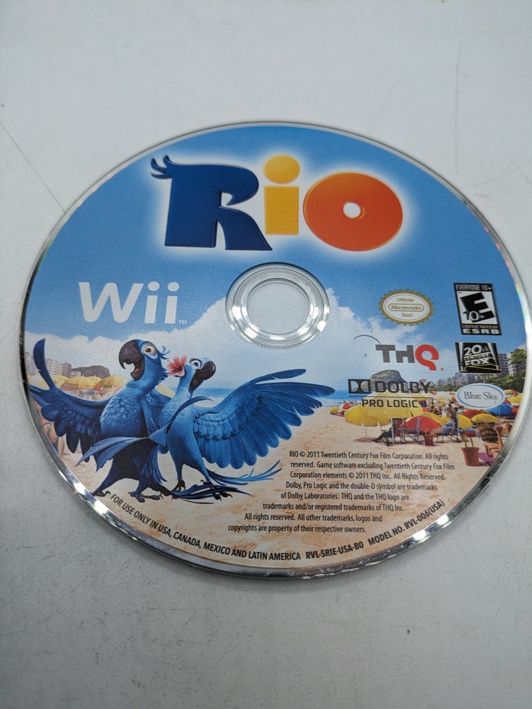 Rio Nintendo Wii – Disc Only
