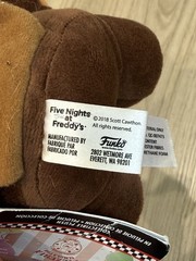 Five Nights At Freddy’s Mixed Lot Of 5 Plush Stuffed Animals Multicolor Funko