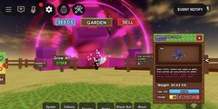 GROW A GARDEN | HUGE NIGHTMARE MIMIC OCTOPUS | 3.3s Cooldown | 15s With Toy