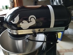 Nintendo Mario Bros. Bullet Bill Kitchen Aid Stand Mixer Vinyl Decal Set NES