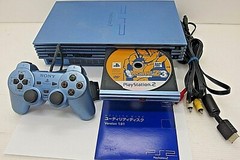 Playstation 2 Console Blue set SCHP-39000 system Official Sony ps2 Japan