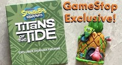 SpongeBob Titans of the Tide Exclusive Diorama Figurine – Gamestop Exclusive