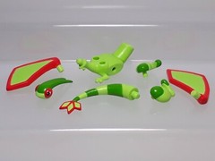 Flygon Pokemon Action Figure Poseable Gashapon Bandai 2005 Toy Japan W09 1.8in