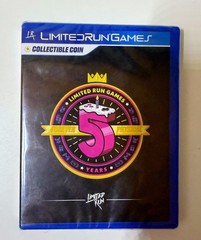 ! Limited Run Games 5th Anniversary Vita Coin – New & Factory Sealed