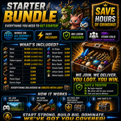 PALWORLD | Starter Bundle – Perfect For Fresh Starts | Palworld PC/Xbox/PS5